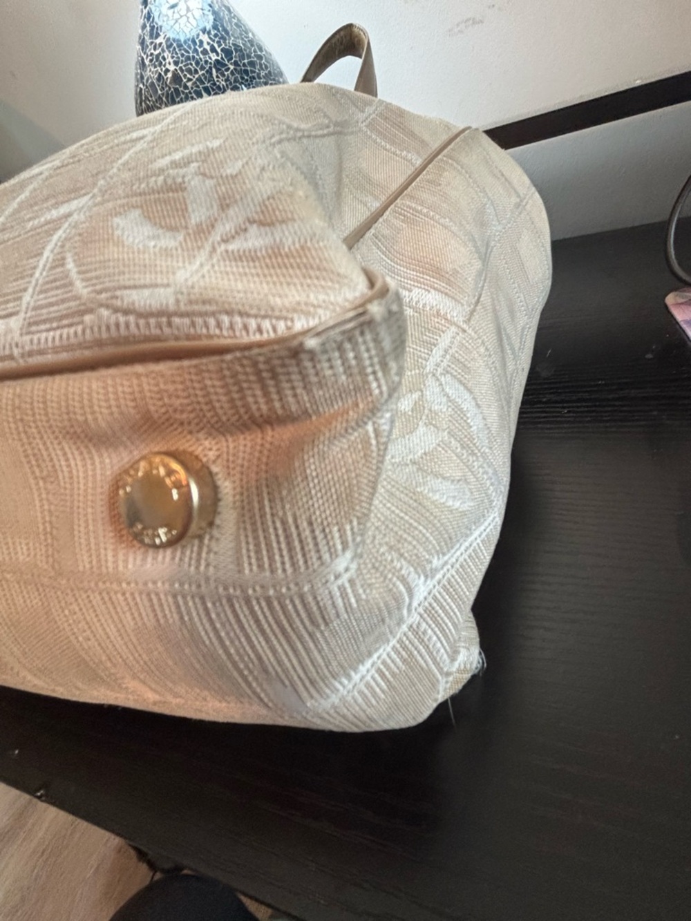 Authentic Chanel New Travel Line MM Tote Bag in Classic Beige - Picture 15 of 16